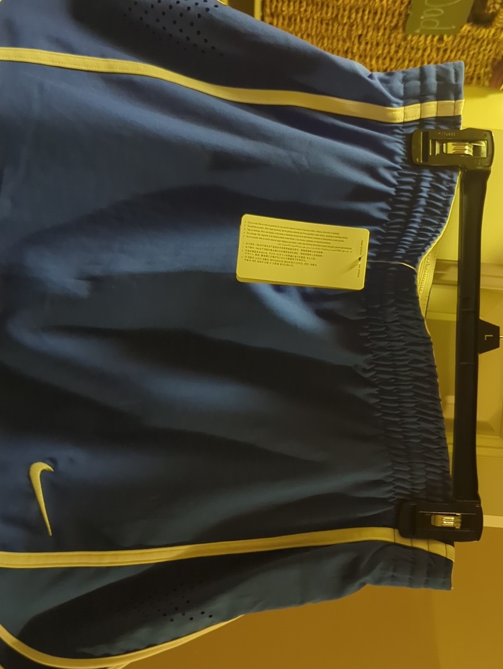 Nike Women’s  Royal blue Athletic Shorts/Skirt Cover with  White Trim